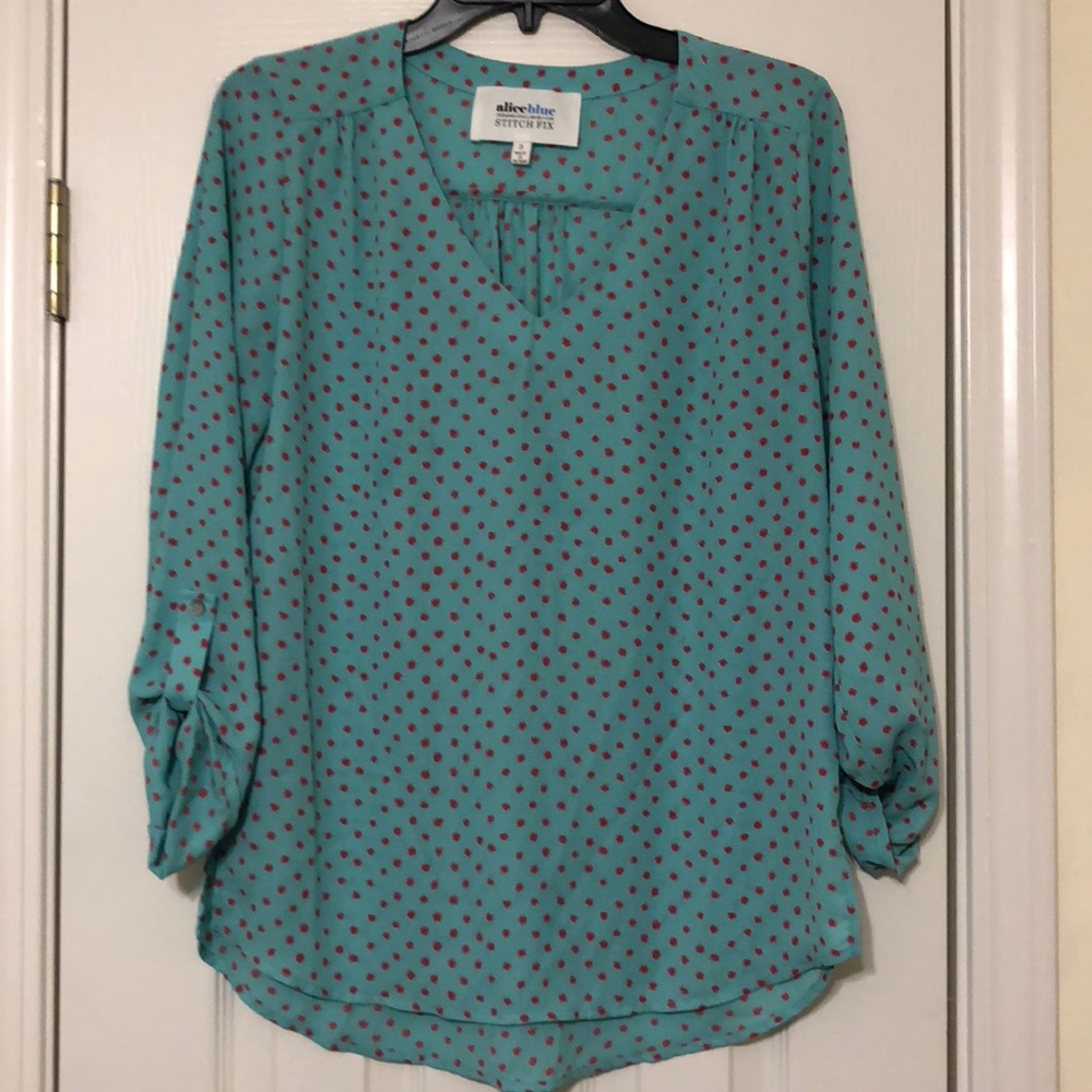 Alice Blue Stitch Fix Top